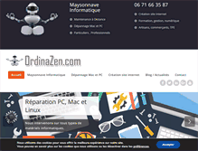 Tablet Screenshot of ordinazen.com